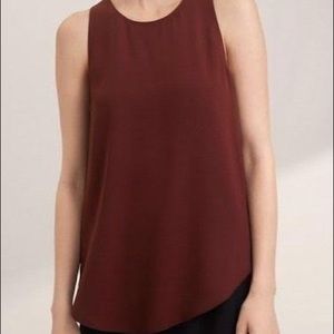 Aritzia maroon top size XS